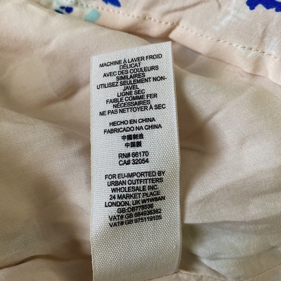 Free People Greatest Day Smocked Mini Dress M - Picture 9 of 9